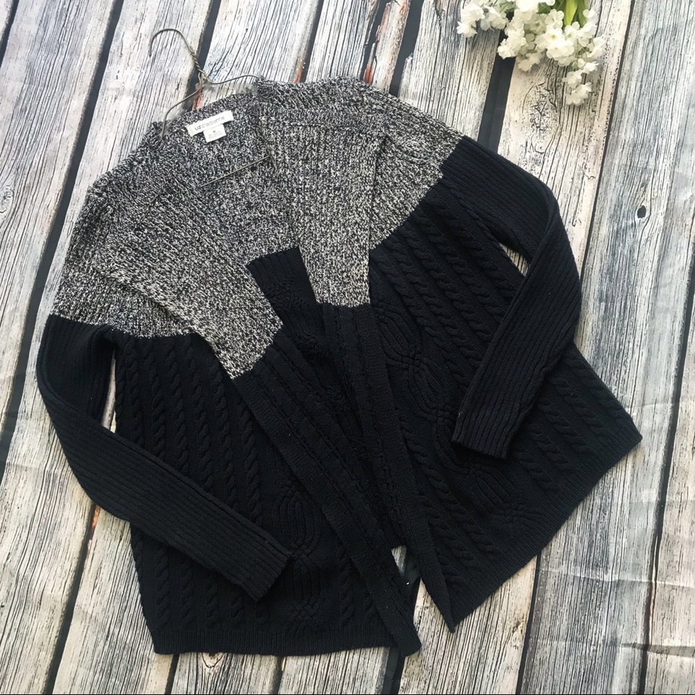Liz Claiborne knit cardigan.